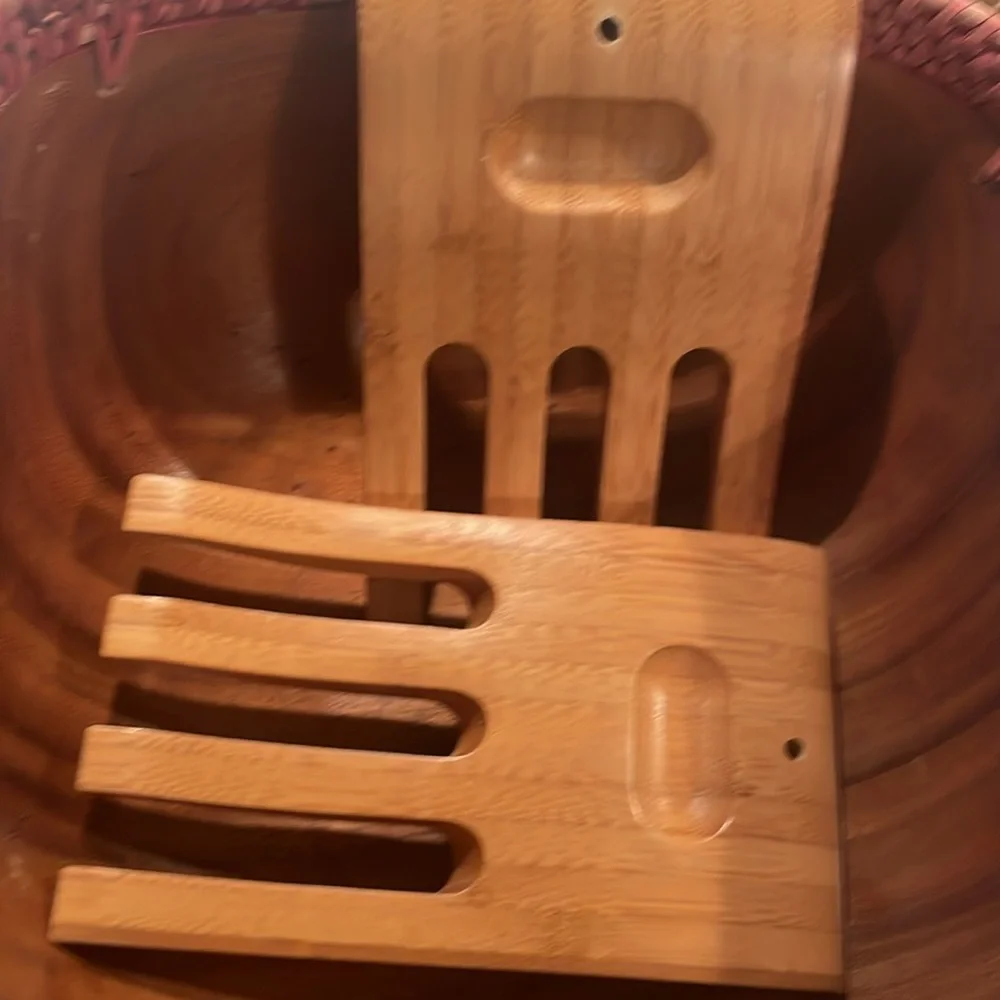 Natural Bamboo Salad Hands